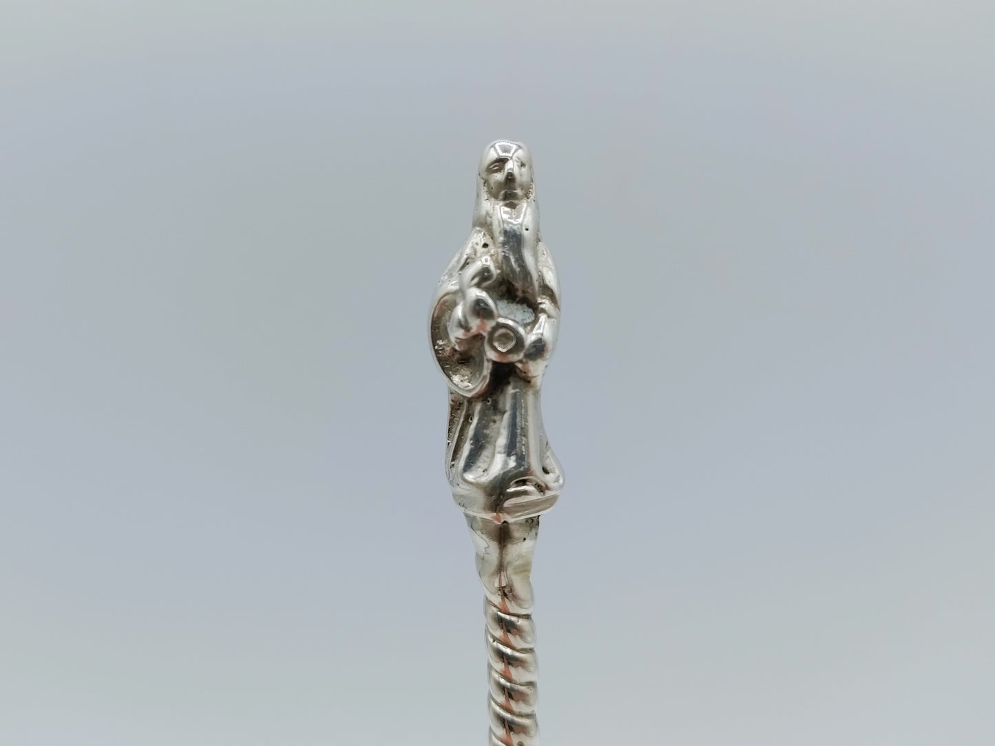 Zilveren apostellepel, R. Scheltens, Groningen, 19e eeuws