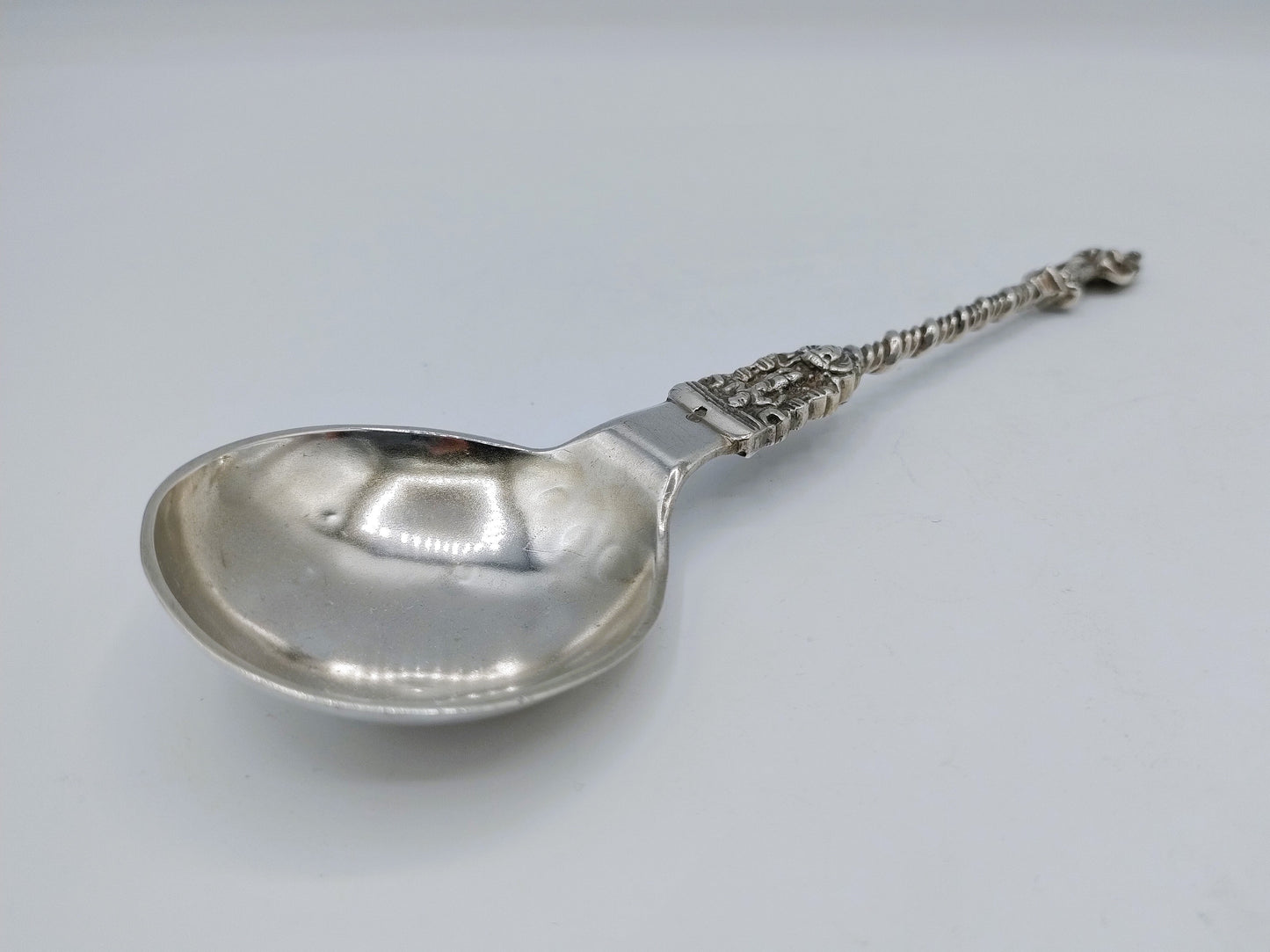 Zilveren apostellepel, R. Scheltens, Groningen, 19e eeuws