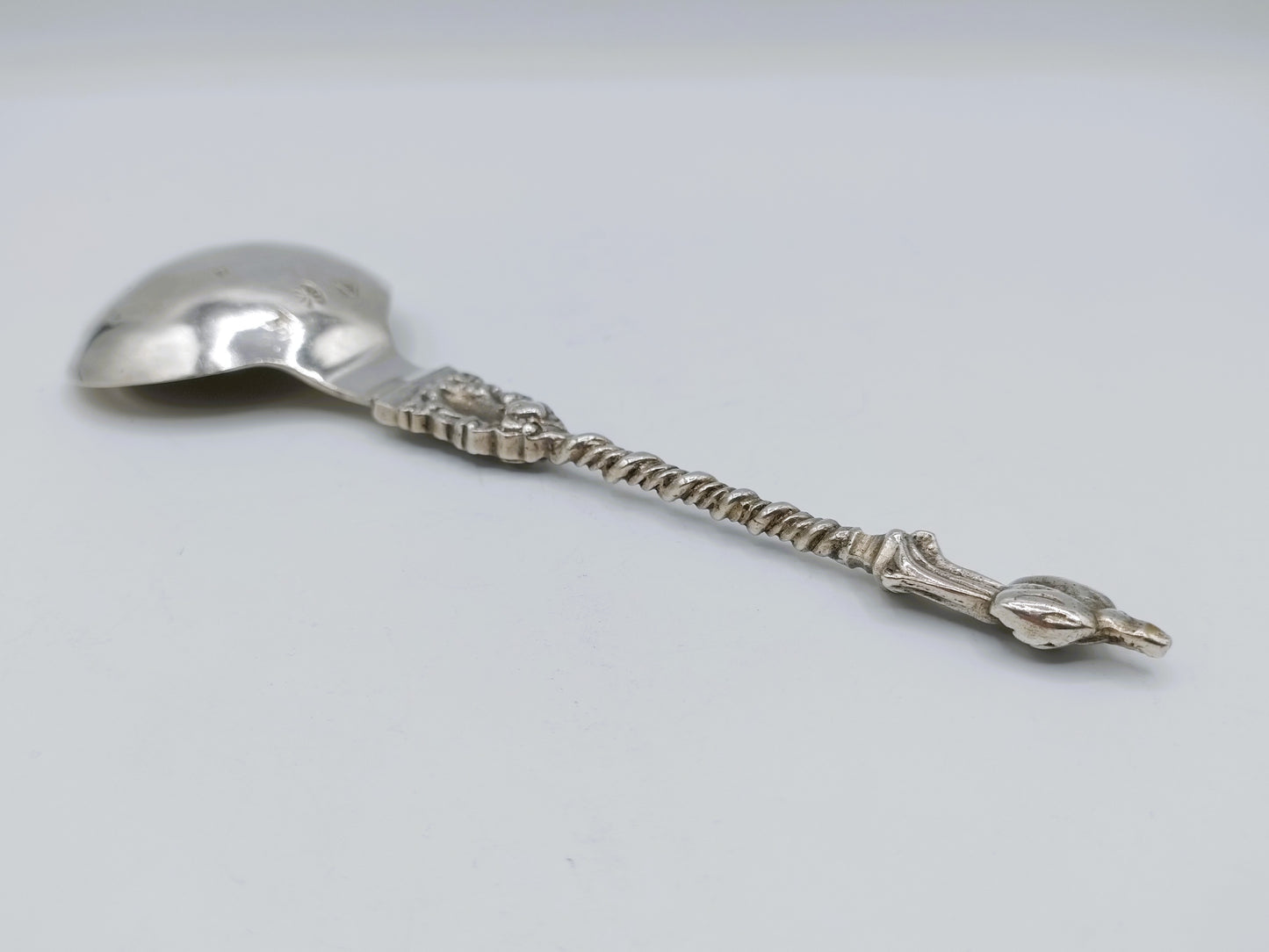 Zilveren apostellepel, R. Scheltens, Groningen, 19e eeuws