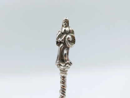 Zilveren apostellepel, R. Scheltens, Groningen, 19e eeuws