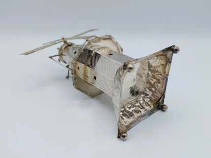 Grote zilveren miniatuur molen, J. Verhoogt, Hoorn, 1928