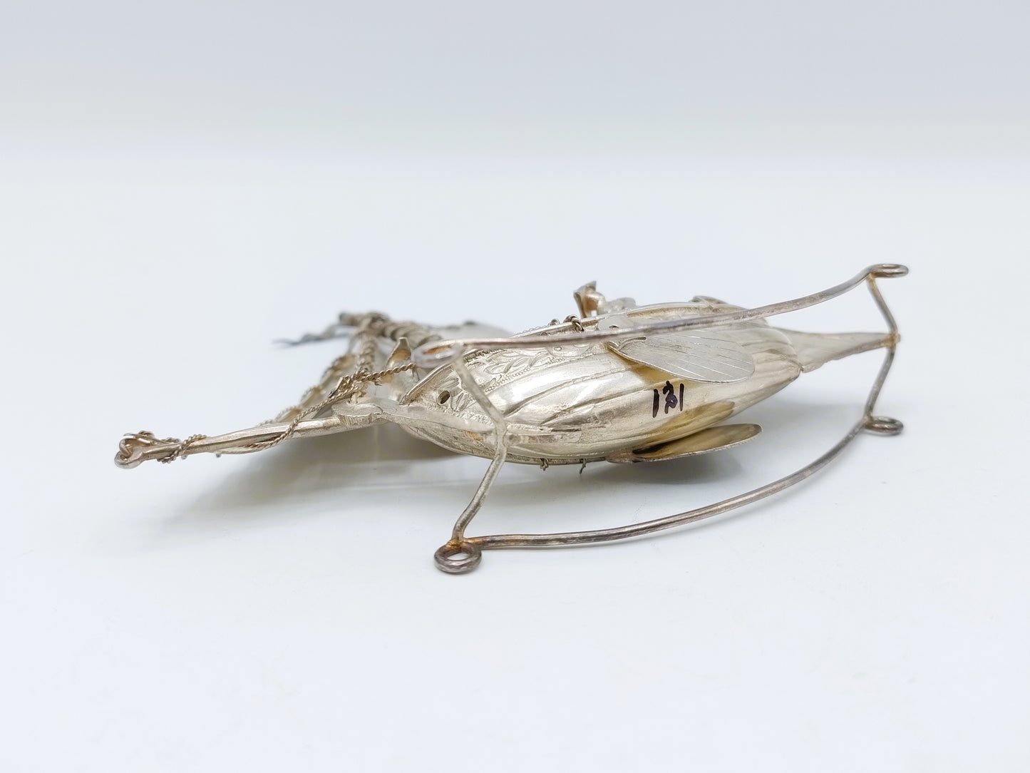 Zilveren miniatuur botter, J. van Straten, Hoorn, 1898