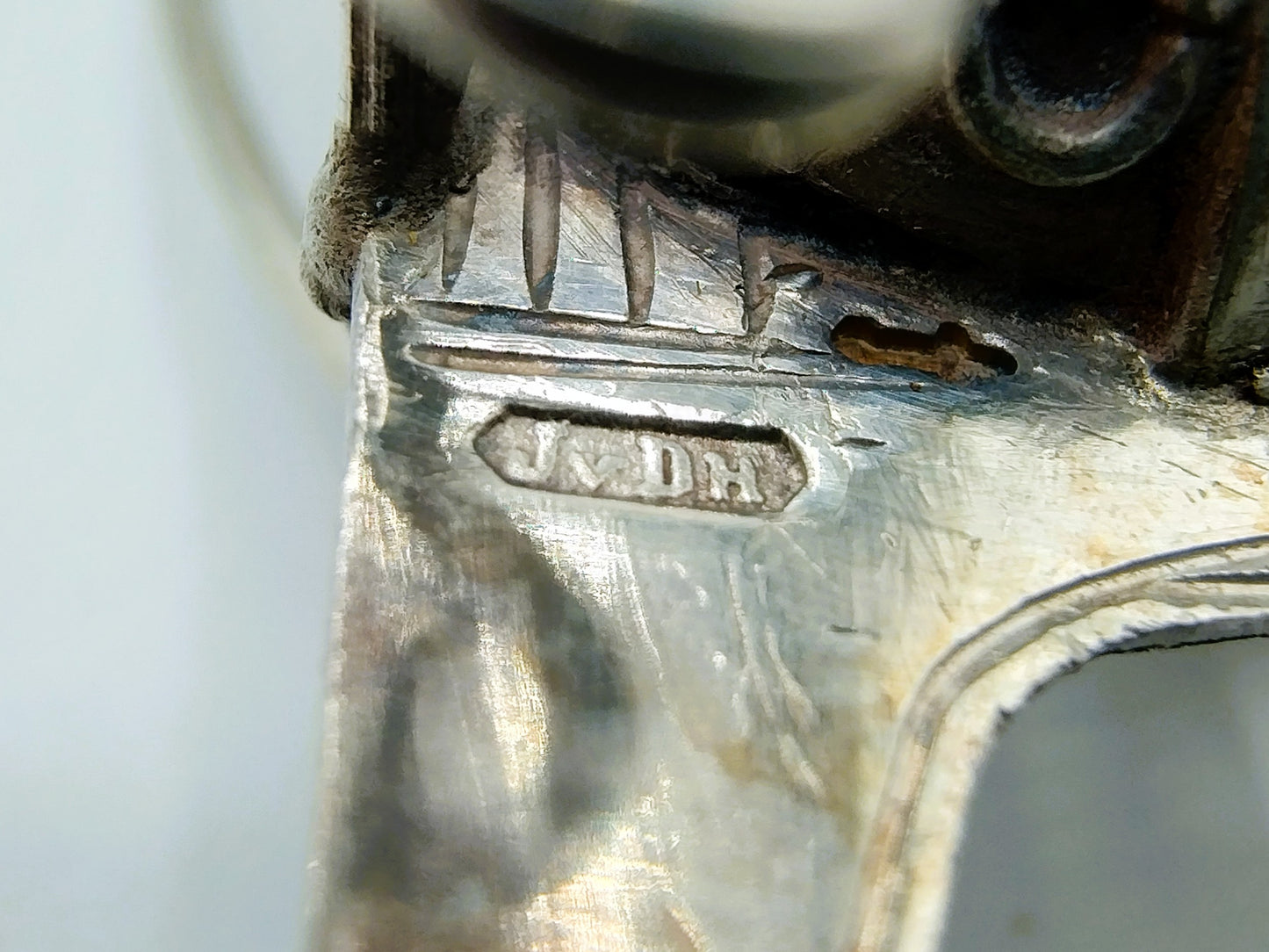 Zilveren miniatuur vissersboot, J. van Dijk, Hoorn, ca. 1915