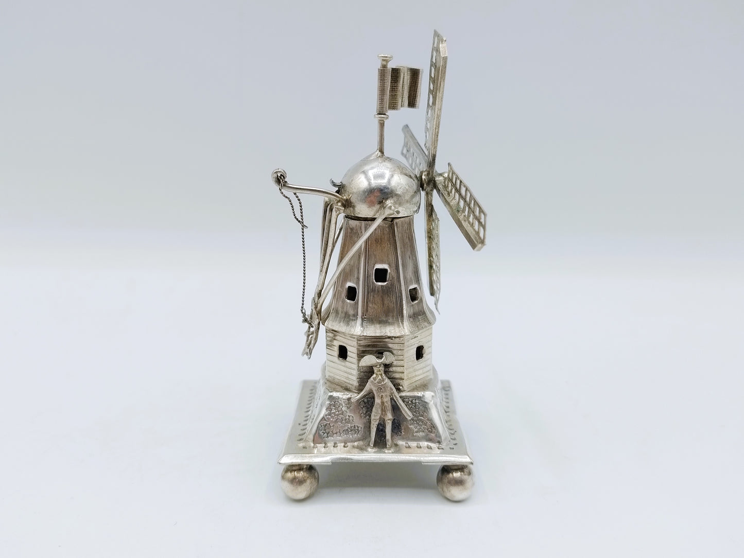 Miniatuur molen, besamimhouder, J. Verhoogt, Hoorn, 1906