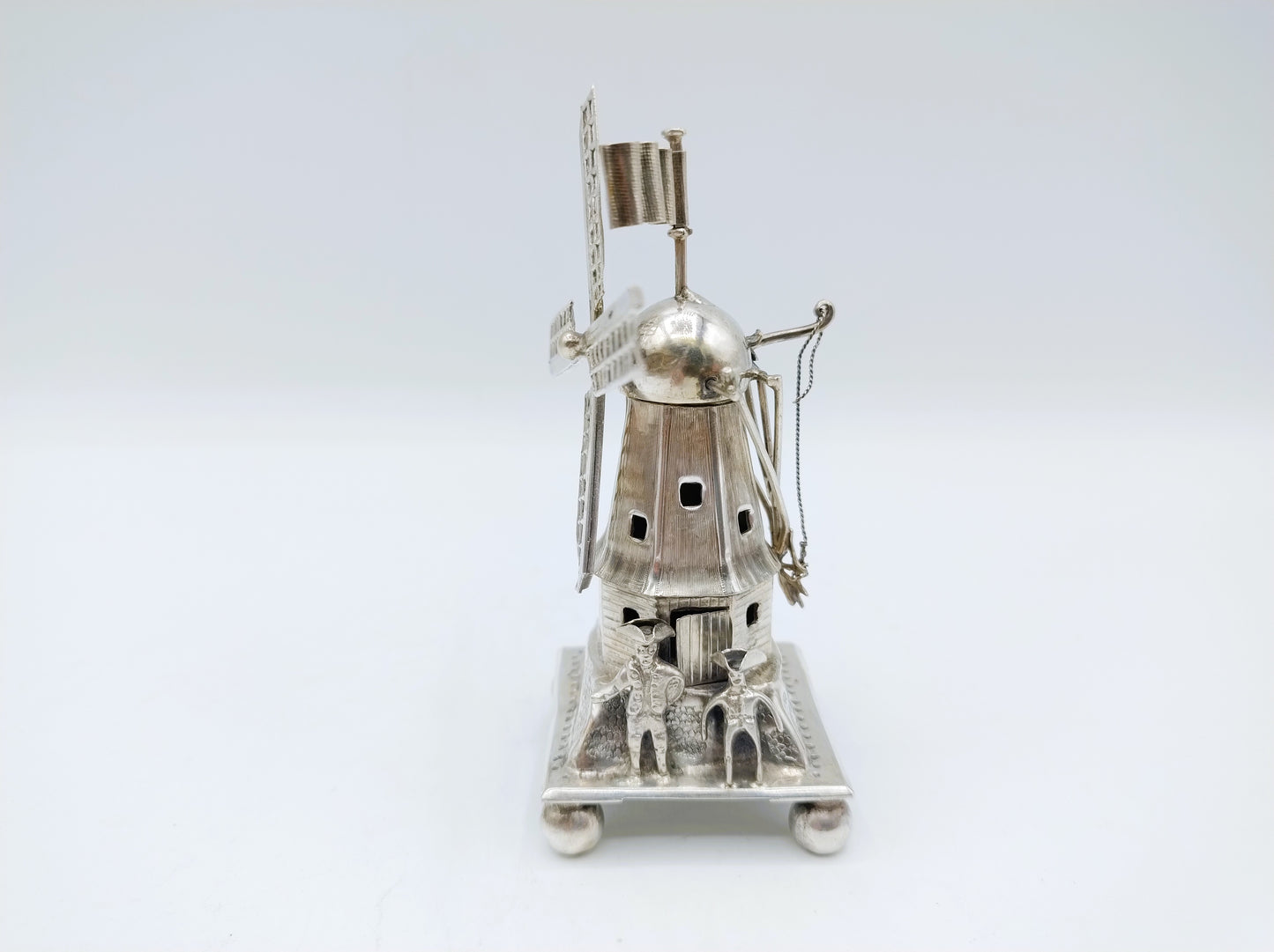 Miniatuur molen, besamimhouder, J. Verhoogt, Hoorn, 1906