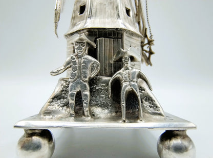 Miniatuur molen, besamimhouder, J. Verhoogt, Hoorn, 1906