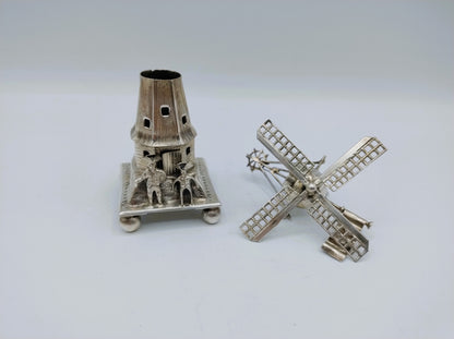 Miniatuur molen, besamimhouder, J. Verhoogt, Hoorn, 1906