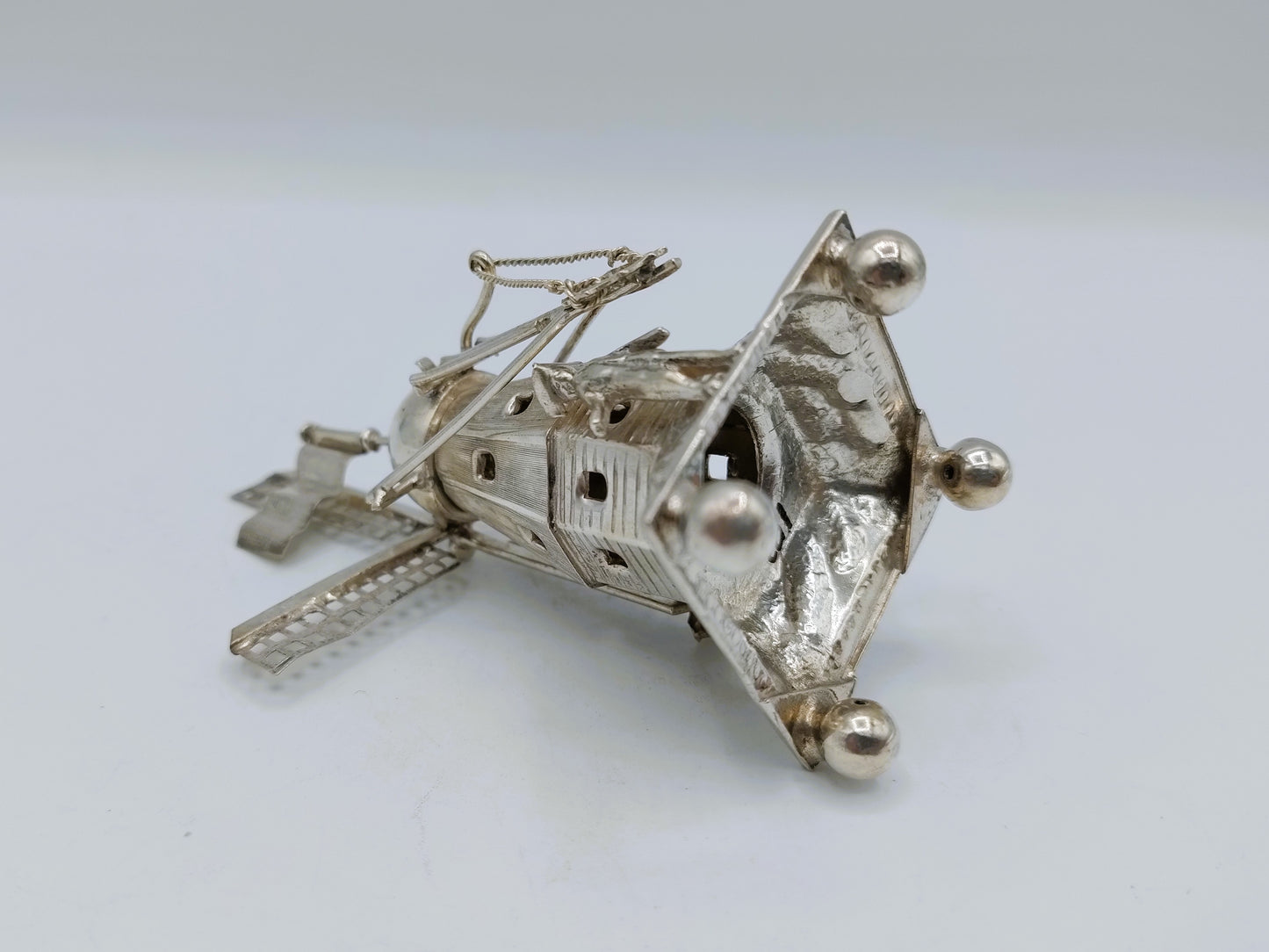 Zilveren miniatuur molen, J. Verhoogt, Hoorn, 1903