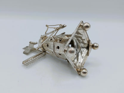 Zilveren miniatuur molen, J. Verhoogt, Hoorn, 1903