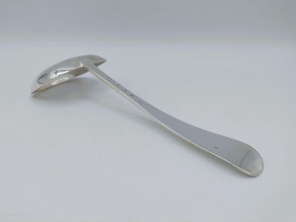 Zilveren saus- of juslepel, C. Boon, Schoonhoven, 1858