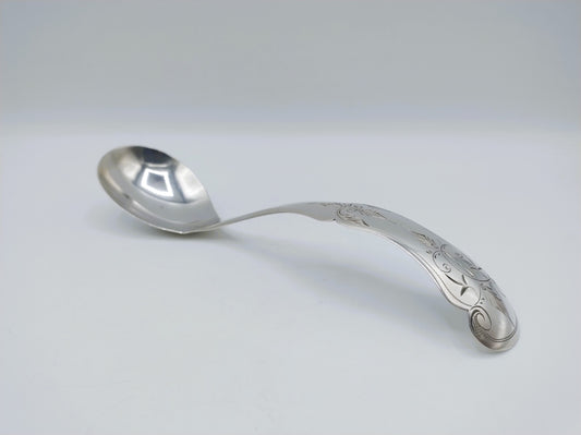 Zilveren confiture- of jamlepel, J.M. van Kempen & Zn, Voorschoten, 1880