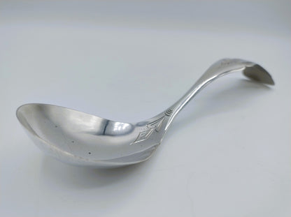 Zilveren confiture- of jamlepel, J.M. van Kempen & Zn, Voorschoten, 1880