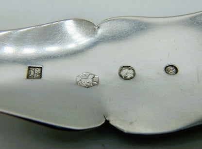 Zilveren confiture- of jamlepel, J.M. van Kempen & Zn, Voorschoten, 1880