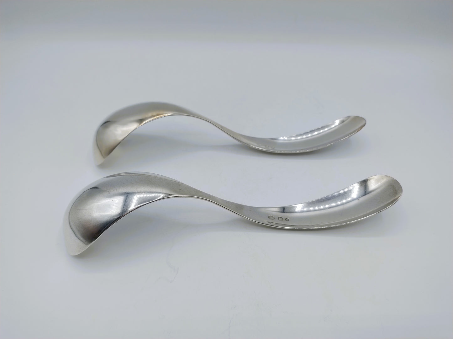 Set zilveren confiture- of jamlepels, J. Kooiman, Schoonhoven, 1883
