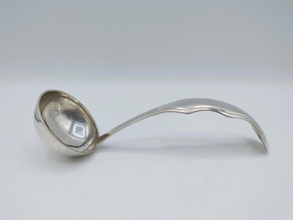 Silver sauce spoon, J. van Wijk Jzn, Amsterdam, 1867