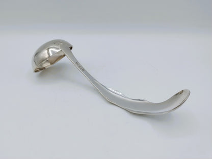 Silver sauce spoon, J. van Wijk Jzn, Amsterdam, 1867