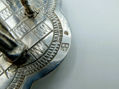 Zilveren miniatuur 3 koningenspel, R. Scheltens, Groningen, ca. 1860