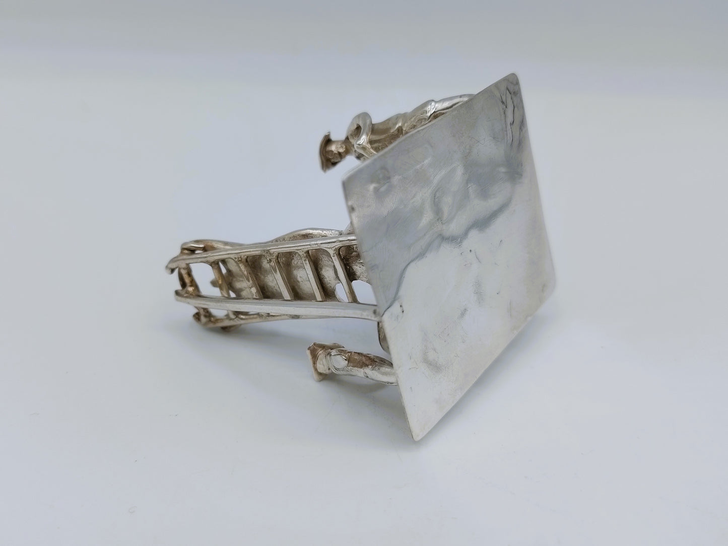Miniatuur slagerijtafereel, J. Verhoogt, Hoorn, 1902