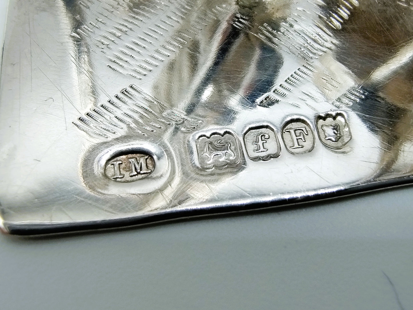 Miniatuur slagerijtafereel, J. Verhoogt, Hoorn, 1902