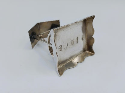 Zilveren miniatuur schommel, A.F. Westerwaal, Amsterdam, ca. 1910