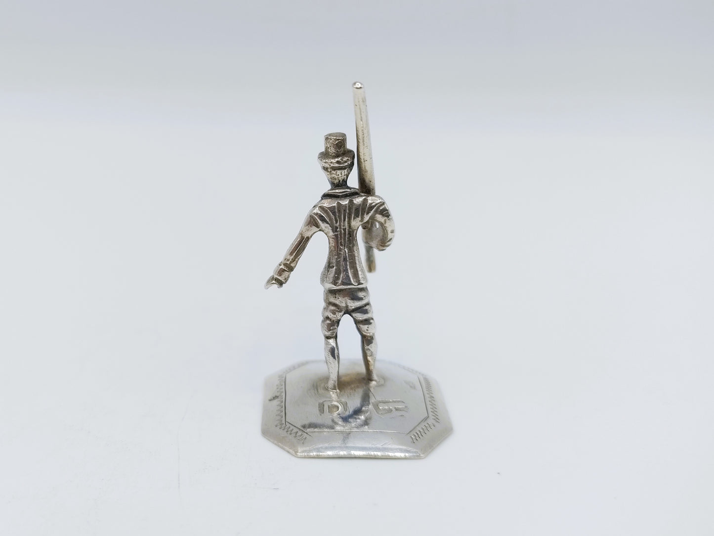 Zilveren miniatuur stadswacht, R. Scheltens, Groningen, ca. 1860