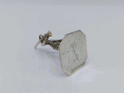 Zilveren miniatuur stadswacht, R. Scheltens, Groningen, ca. 1860