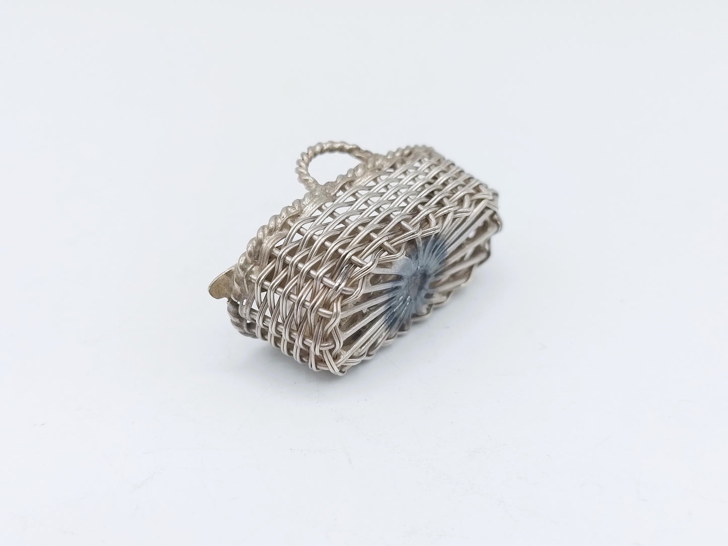 Zilveren miniatuur vismand, A.F. Westerwaal, Amsterdam, ca. 1910
