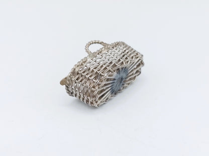 Zilveren miniatuur vismand, A.F. Westerwaal, Amsterdam, ca. 1910