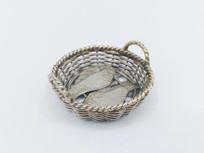 Zilveren miniatuur vismand, A.F. Westerwaal, Amsterdam, ca. 1910