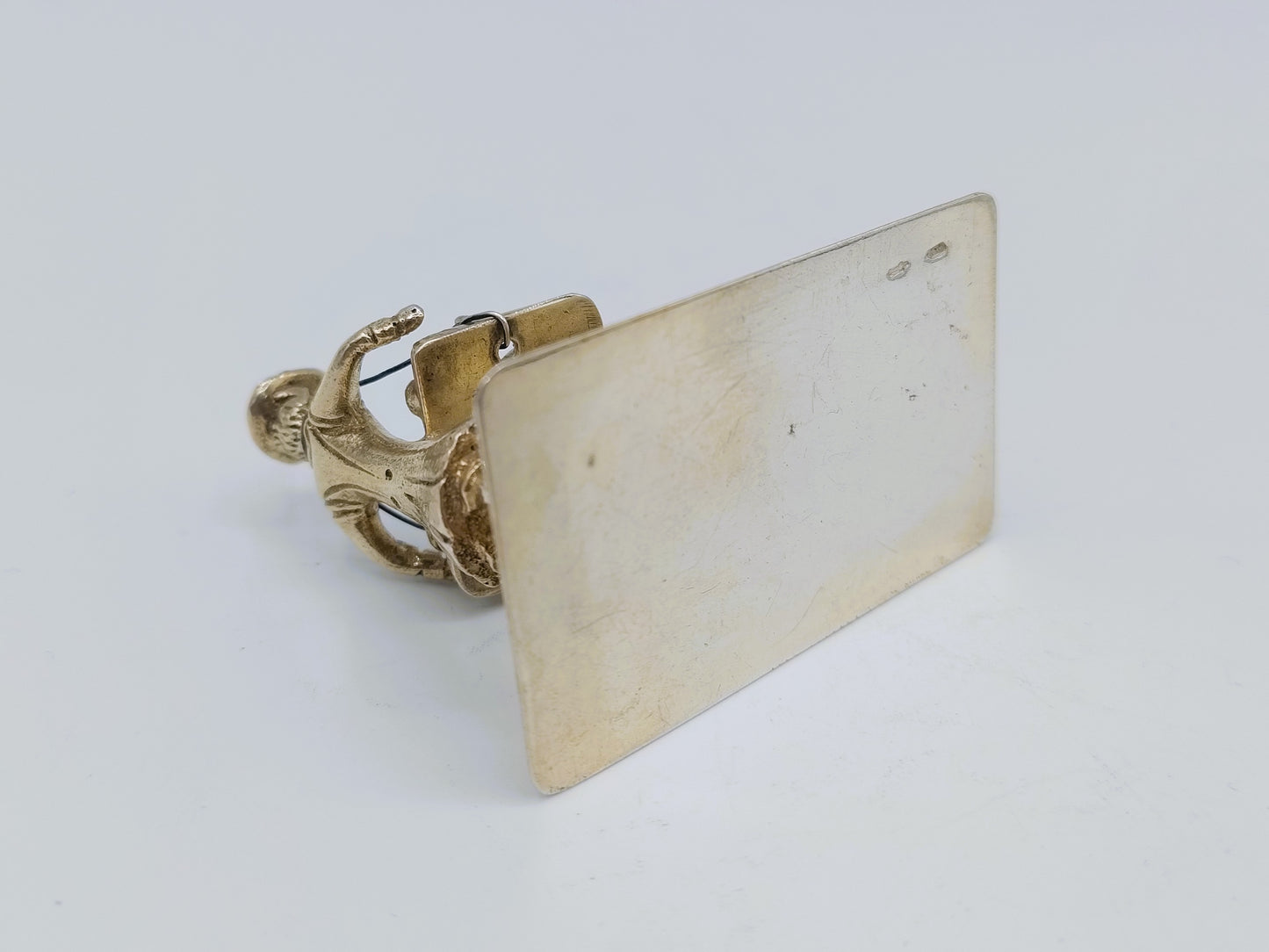 Zilveren miniatuur poppenverkoper,  A.F. Westerwaal, Amsterdam, ca. 1910