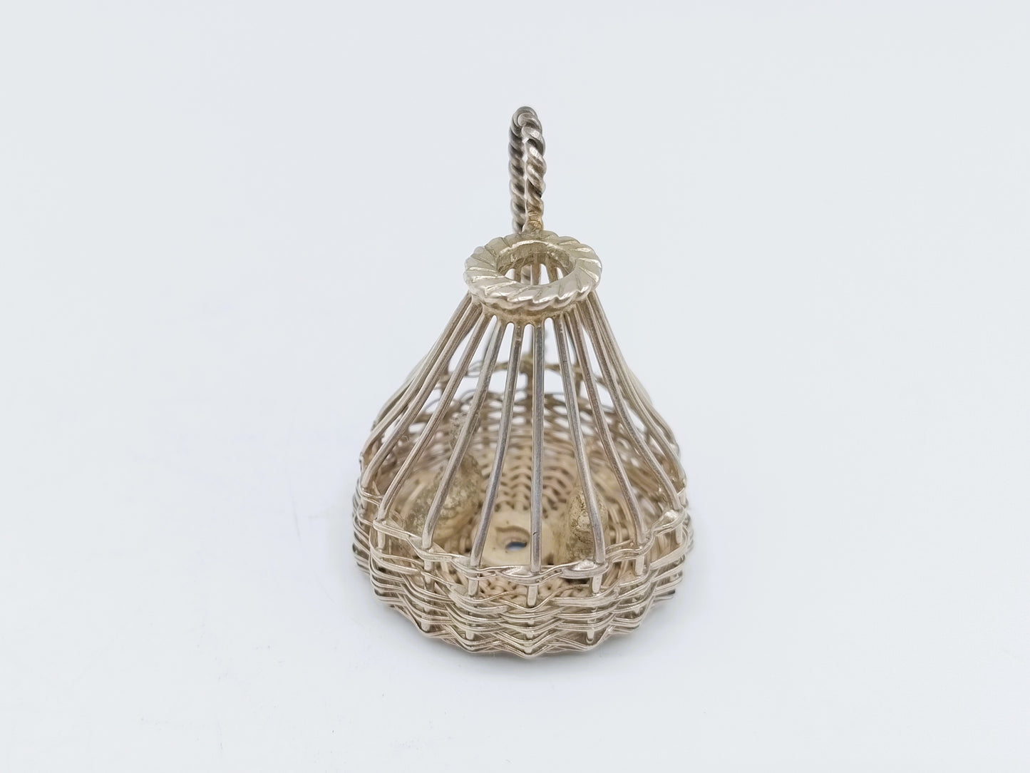 Zilveren miniatuur eendenkooi, A.F. Westerwaal, Amsterdam, ca. 1910
