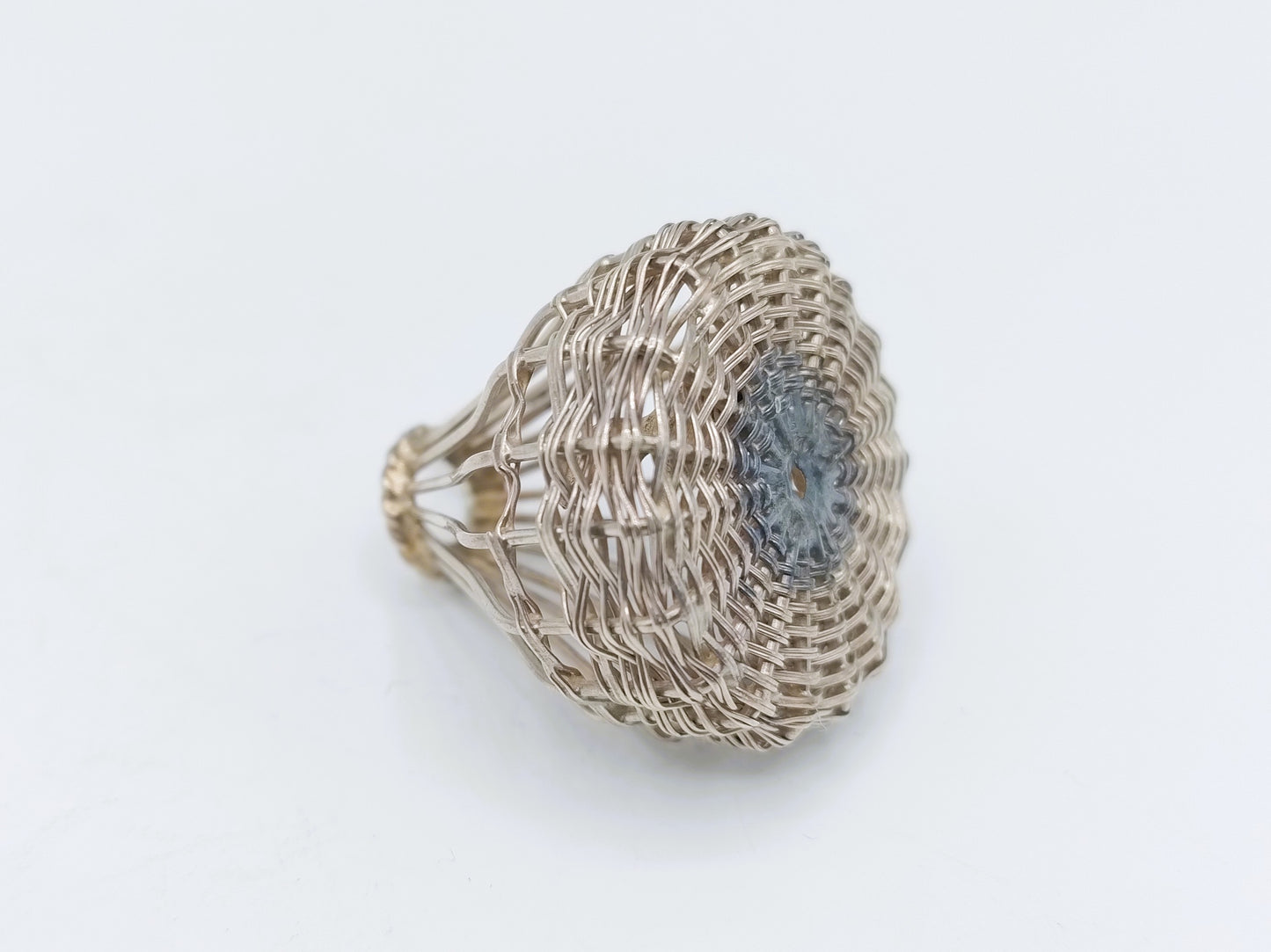Zilveren miniatuur eendenkooi, A.F. Westerwaal, Amsterdam, ca. 1910