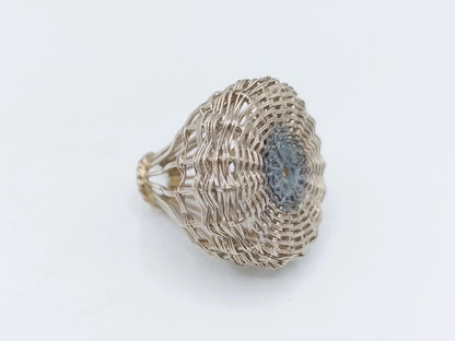 Zilveren miniatuur eendenkooi, A.F. Westerwaal, Amsterdam, ca. 1910