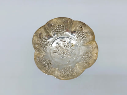 Zilveren miniatuur Tazza, R. Scheltens, Groningen, ca. 1860