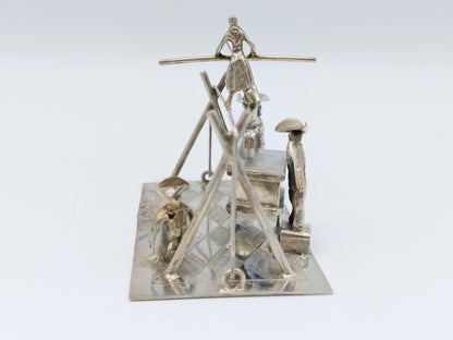 Miniatuur kermistafereel, J. Verhoogt, Hoorn, 1908