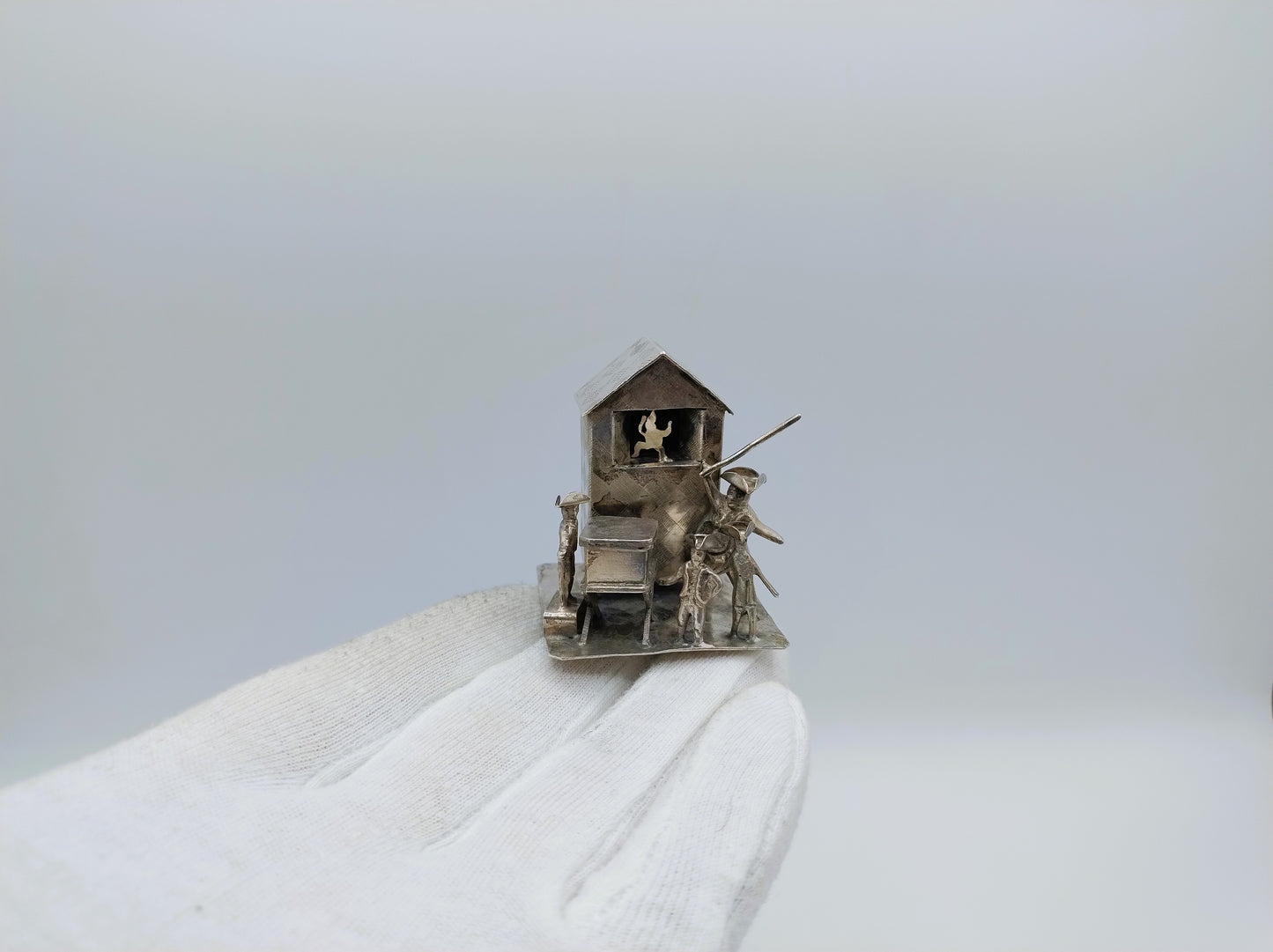 Miniatuur poppenkastvoorstelling, J. Verhoogt, Hoorn, 1906