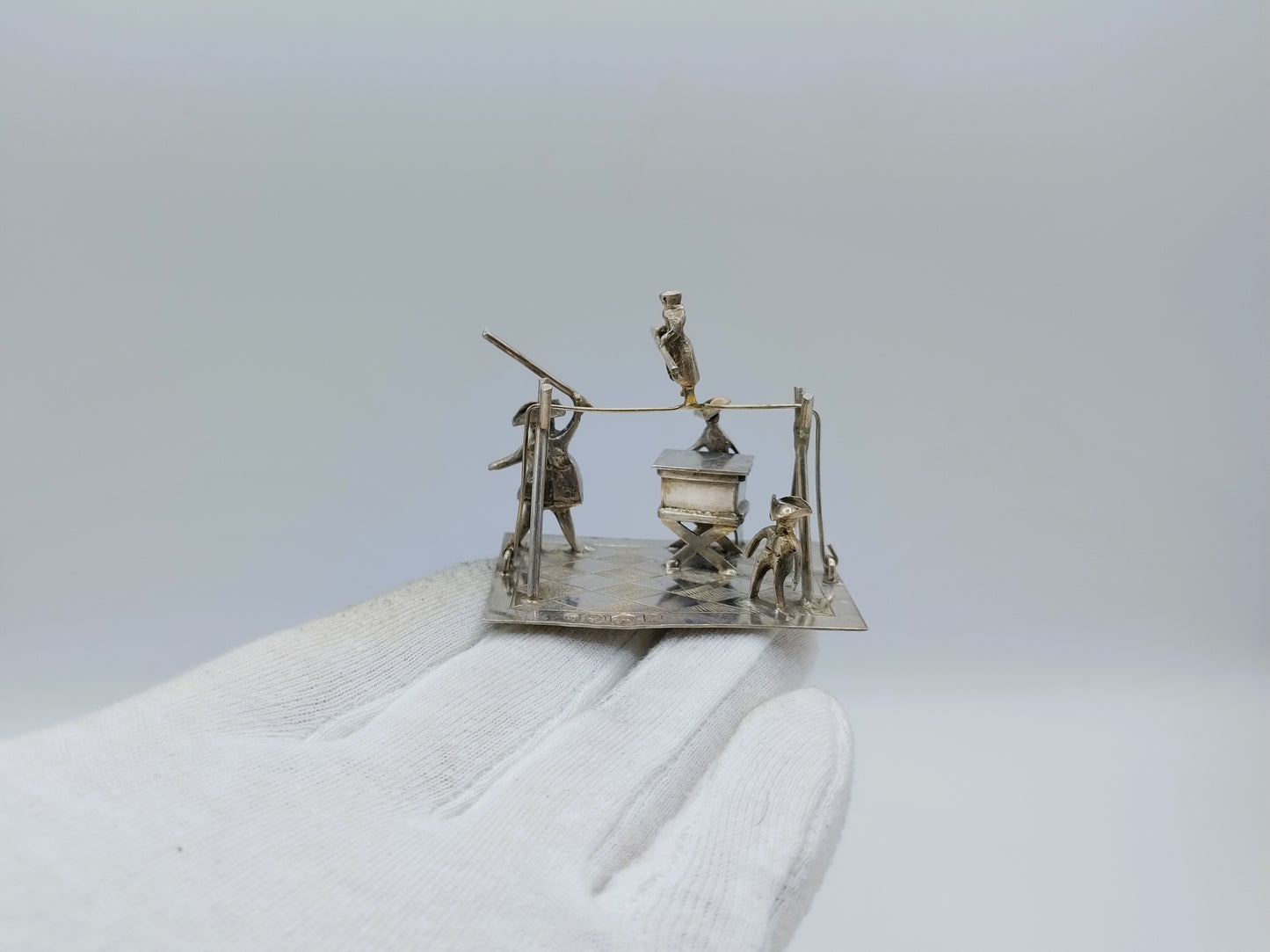 Miniatuur kermistafereel, J. Verhoogt, Hoorn, 1908