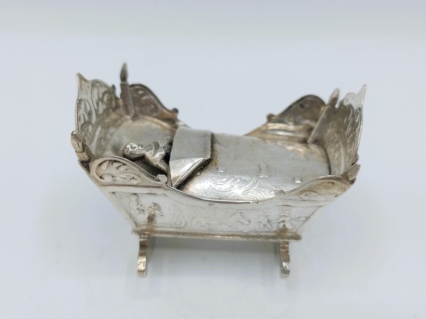 Miniatuur schommelwieg, J. Verhoogt, Hoorn, 1919