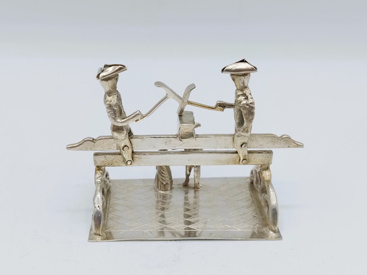 Miniatuur timmermannen,  J. Verhoogt, Hoorn, ca. 1910