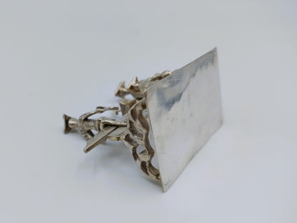 Miniatuur timmermannen,  J. Verhoogt, Hoorn, ca. 1910