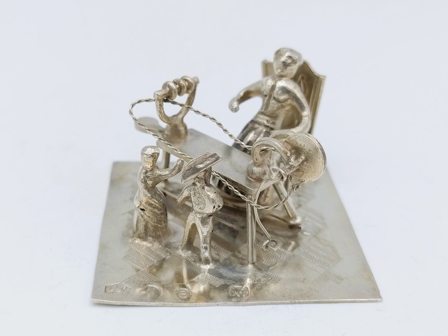 Miniatuur touwslager, J. Verhoogt, Hoorn, 1911