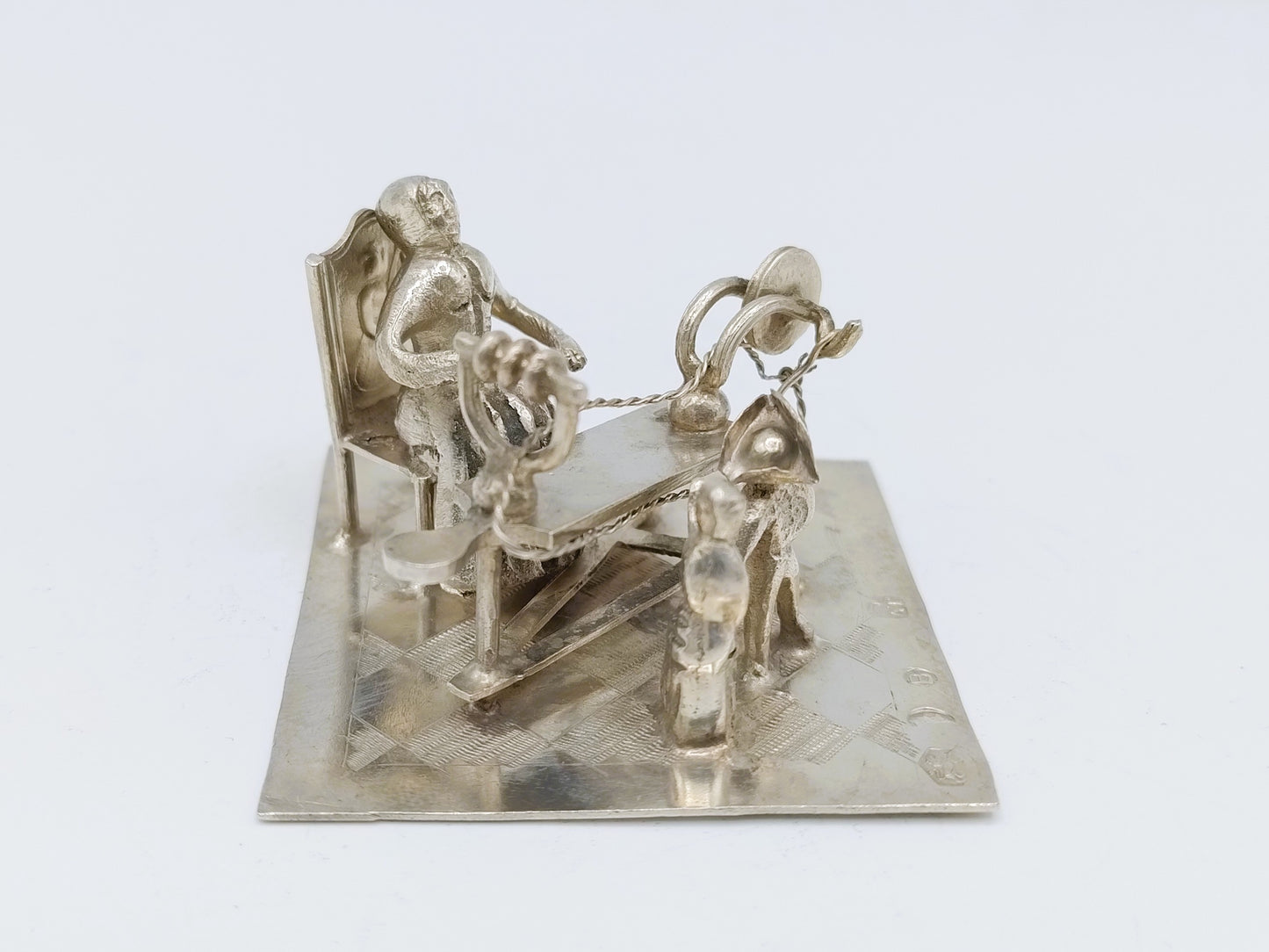 Miniatuur touwslager, J. Verhoogt, Hoorn, 1911