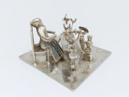 Miniatuur touwslager, J. Verhoogt, Hoorn, 1911