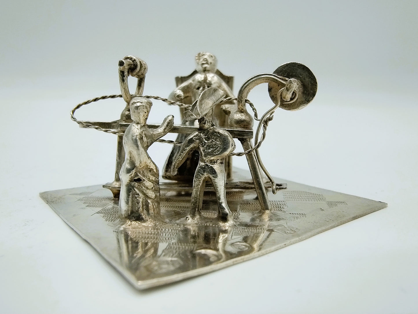 Miniatuur touwslager, J. Verhoogt, Hoorn, 1911