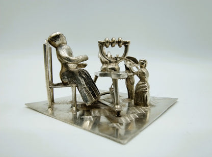 Miniatuur touwslager, J. Verhoogt, Hoorn, 1911