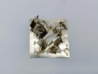 Miniatuur touwslager, J. Verhoogt, Hoorn, 1911