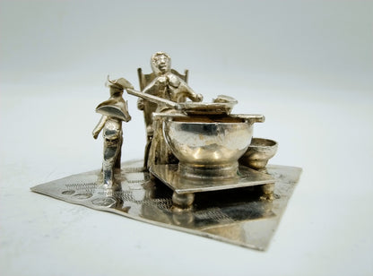 Miniatuur wafelbakker, J. Verhoogt, Hoorn, 1910