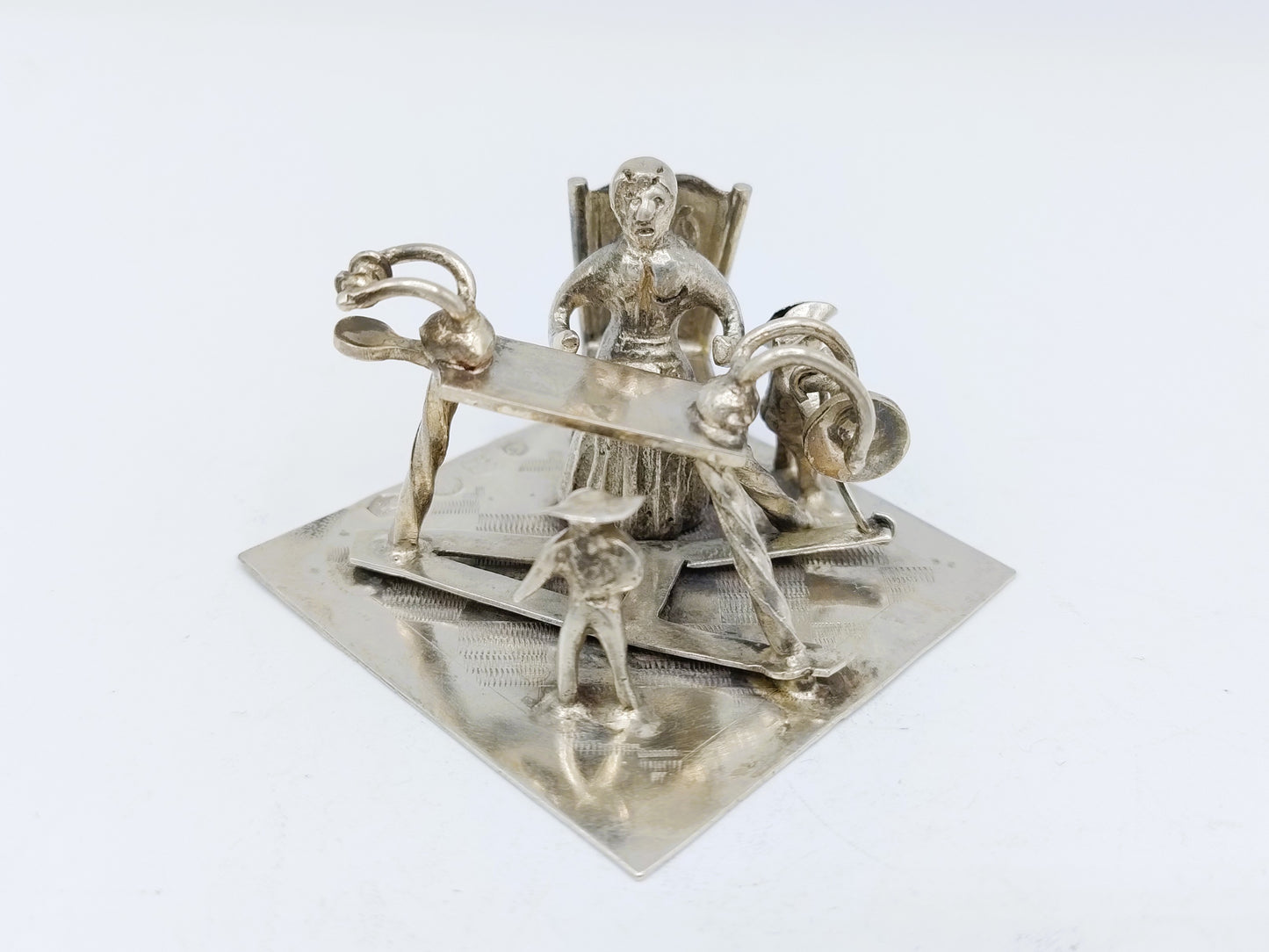 Miniatuur touwslager, J. Verhoogt, Hoorn, 1908