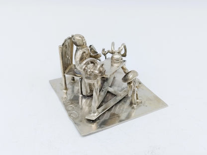 Miniatuur touwslager, J. Verhoogt, Hoorn, 1908