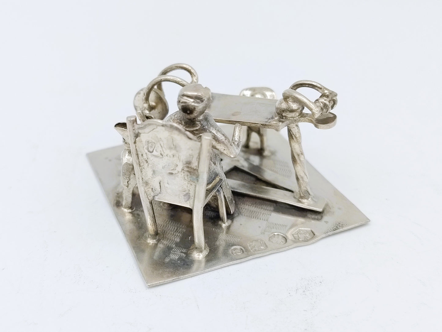 Miniatuur touwslager, J. Verhoogt, Hoorn, 1908